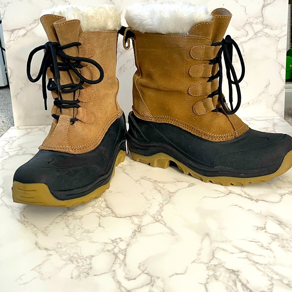 Lands End winter boots New youth 5